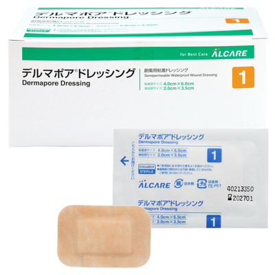 アルケア　デルマポアドレッシング　1号（40mm×60mm）　11991　1箱（100枚入）