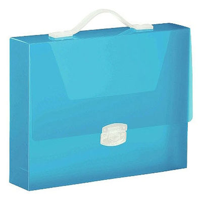 キングジム　シンプリーズ　キャリングケースグリップタイプ　青　294TSPW　（直送品）