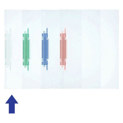 プレゼンファイル リヒトラブ ルーパーファイル A4タテ150枚とじ 乳白 F-3016　　（直送品）