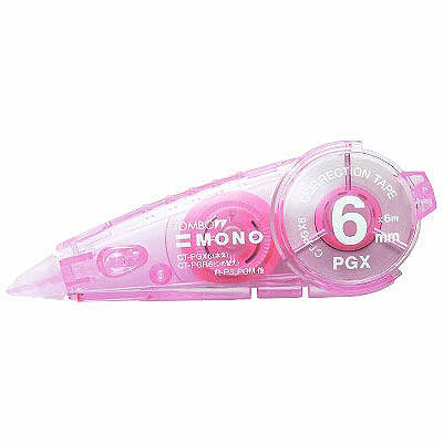 トンボ鉛筆【MONO】修正テープカートリッジ モノPGX 6mm幅×6m CT