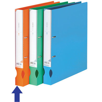 ビュートン　D-リングファイル　A4タテワイド　背幅34mm　オレンジ　IDF-A4-OR　1箱（30冊：10冊入×3箱）　（直送品）