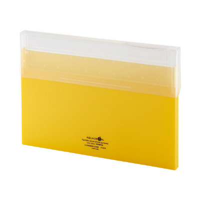 リヒトラブ　コングレスケース薄型　黄　A-5035-5　（直送品）