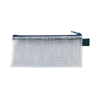 セキセイ　メッシュケース　PEN　ブルー　AZ-136E-10　（直送品）