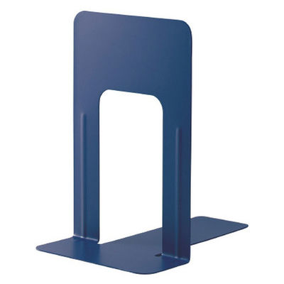 プラス ブックエンド L ブルー 2枚 BS-201 1個（直送品）