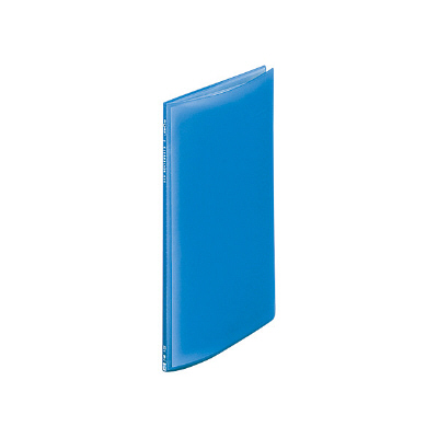 リヒトラブ　クリヤーブック10P　A4S　ブルー　G3100-8　（直送品）
