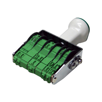 サンビー（SANBY） テクノタッチ回転印 欧文飛日付 3号 明朝体 TK-TD3 1個（直送品）