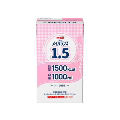 明治 メイバランス1.5 1000mL 1箱（6個入）（取寄品） - アスクル