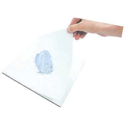 大同化工 ペーパー軟膏板 ねりサット クラフト紙（両面ラミネート加工） PN-22 1冊（50枚）（直送品）