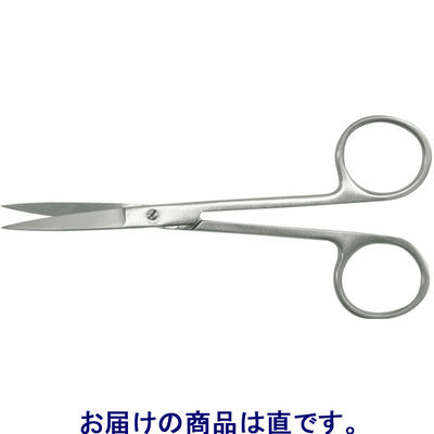 眼科剪刀　直　MY-9127A　　メドライフ　マツヨシカタログ（直送品）