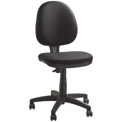 サンワサプライ ベーシックチェア2 オフィスチェア ファブリック ブラック SNC-T150BK 1脚（直送品）