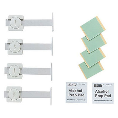 サンワサプライ 耐震ストッパーL型 QL-58 1セット(4個入)（直送品）