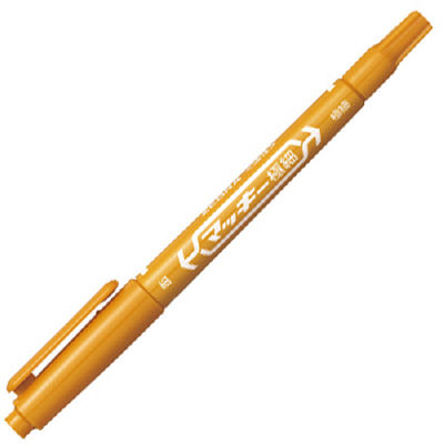 ゼブラ　マッキー極細　ライトブラウン　MOー120ーMCーLE　8本　（直送品）