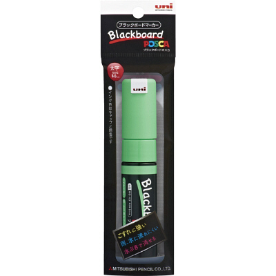 三菱鉛筆　ブラックボードポスカ　ＰＣＥ２５０８Ｋ　黄緑　PCE2508K1P.5　4本　（直送品）