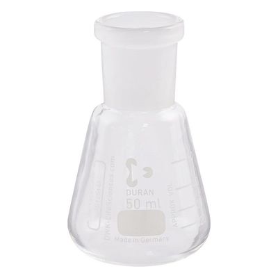 DWK Life Sciences NS共通摺合三角フラスコ 50mL 241931803 1個 1-8407-03（直送品）