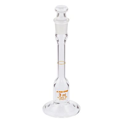 アズワン 台付メスフラスコ 白 3mL 1-8582-03 1個（直送品）