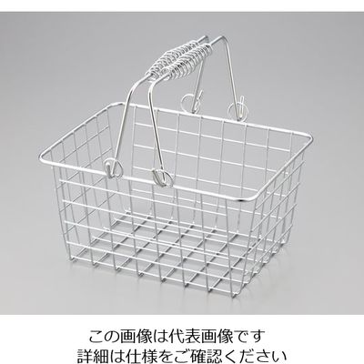 インテリア/住まい/日用品ワイヤーバスケット 89-21WH 6個セット