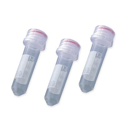 アズワン スクリューキャップチューブ 丸底 目盛付き 2mL 1箱(50個×10袋入) T335-7SPRTP 1箱(500個)（直送品）