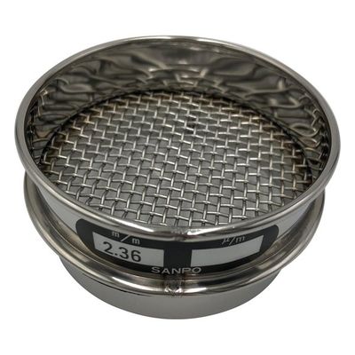 サンポー ステンレスふるい φ75×20mm 2.36mm 5-3294-24 1個（直送品）