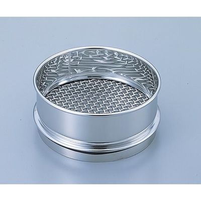 サンポー ステンレスふるい(電解研磨済) φ75×20mm 4.75mm 5-3306-01 1個（直送品）