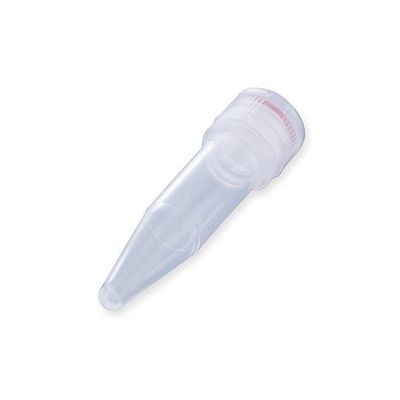 アズワン スクリューキャップ付遠沈管 丸底 目盛無し 1.5mL 1箱(50個×10袋入) T334-5S 1箱(500個)（直送品）