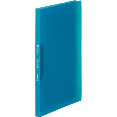 キングジム　シンプリーズZファイル（透明）　青　578TSPアオ　5冊　（直送品）