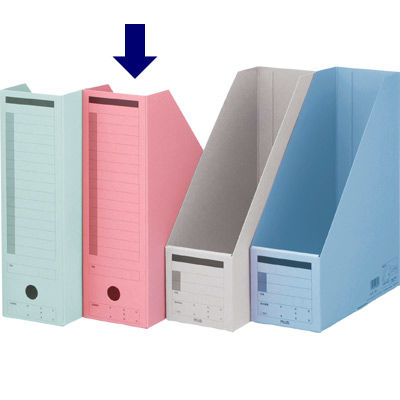 プラス ボックスファイル タテ PK 78078 1冊（直送品）
