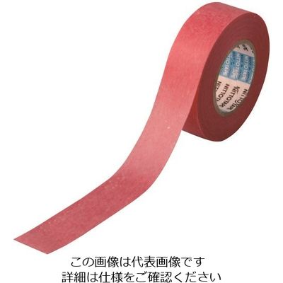 日東電工 日東 マスキングテープ ペイントクイーン No.727 18mm×18m 赤色 NO727-18 1セット(7巻)（直送品）
