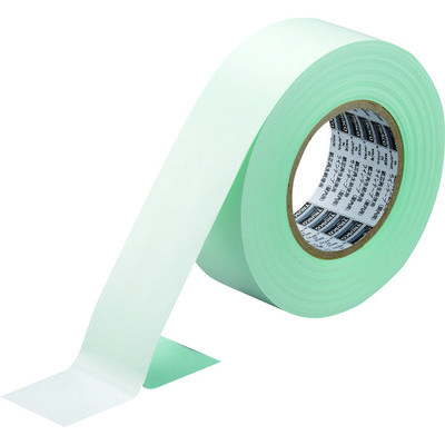 トラスコ中山 TRUSCO ラインテープ 屋内用 幅50mmX長さ50m ホワイト TLT-50EAW 1巻 359-9558（直送品）