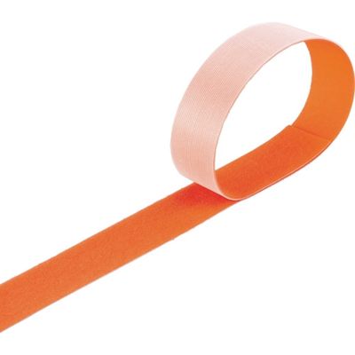 トラスコ中山 TRUSCO マジックバンド[[R下]]結束テープ両面幅40mm長さ30mオレンジ MKT-40W-OR 1巻（直送品）