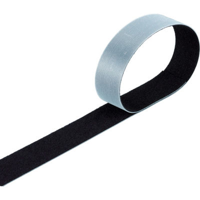 トラスコ中山 TRUSCO マジックバンド[[R下]]結束テープ両面 幅40mmX長さ30m黒 MKT-40W-BK 1巻 361-9923（直送品）