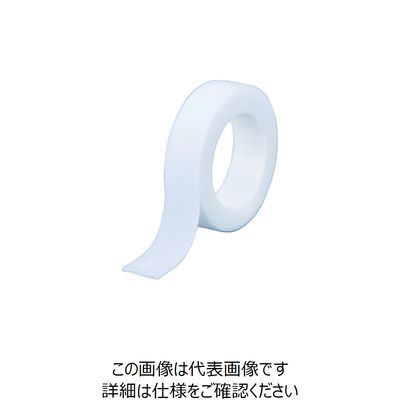 トラスコ中山 TRUSCO マジックバンド[[R下]]結束テープ両面 幅20mm長さ1.5m白 MKT-2015-W 1巻 361-9745（直送品）