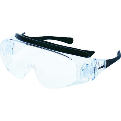 山本光学 YAMAMOTO 一眼型保護メガネ(オーバーグラスタイプ) 度付対応タイプ ブラック SN-760 BK 1個 356-9721（直送品）