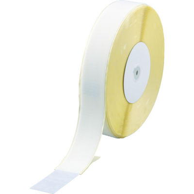 トラスコ中山 TRUSCO マジックテープ[[R下]] 糊付A側 幅50mmX長さ25m 白 TMAN-5025-W 1巻 361-9427（直送品）