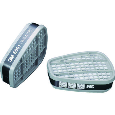 スリーエム ジャパン 3M 防毒マスク用吸収缶 6001 2個入り 1組 330-5660（直送品）