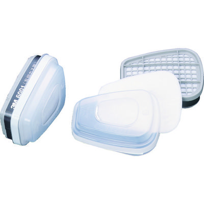 スリーエム ジャパン 3M 防毒マスク用吸収缶 S1ろ過材付き 6001/5911ーS1 2個入り 1組 330-5686（直送品）