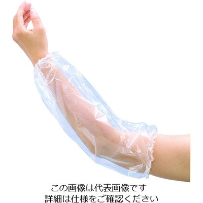 宇都宮製作 シンガー ポリエチレン腕カバー (50枚入) クリア 3500-0401 1袋(50枚) 308-8405（直送品）