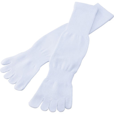 トラスコ中山 TRUSCO 【売切廃番】軍足5本指 4足組 ホワイト TSG-510W 1パック(4足) 279-1625（直送品）