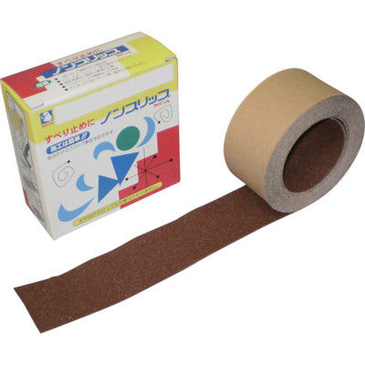 日本レヂボン NCA ノンスリップテープ 50×5m エンジ NSP-505 E 1巻 001-1428（直送品）