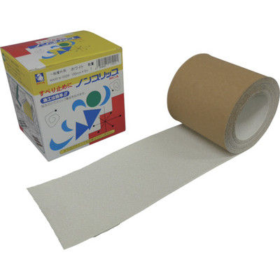 日本レヂボン NCA ノンスリップテープ 100×5m 白 NSP-1005 W 1巻 328-3895（直送品）