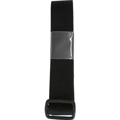 ユタカメイク ベルト 結束ベルト(トライグライド) 25mm巾×2m ブラック AG-216 1本 367-4801（直送品）