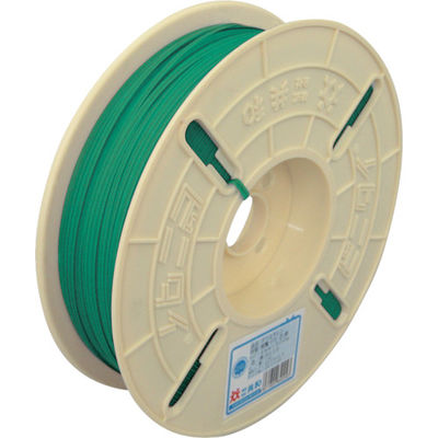 共和 ビニタイ ポリエチレン リール巻 4mm×500M 緑 QCP-500-1 1巻 289-9752（直送品）