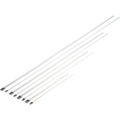 パンドウイット MLTタイプ 自動ロック式ステンレススチールバンド SUS304 幅4.6mm 長さ681mm 100本入り MLT8SーC（直送品）