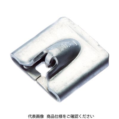 PANDUIT MLTタイプ 長尺ステンレススチールバンド ヘビータイプ用ヘッド SUS304 100個入り幅:7.9mm用 MTHHーC（直送品）