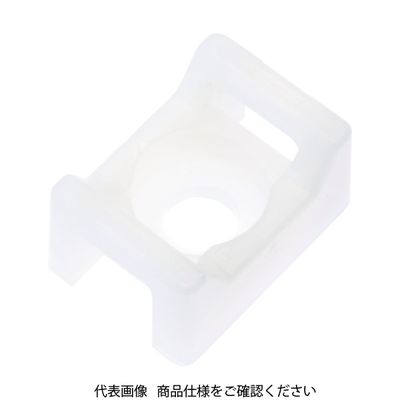 パンドウイット スーパーグリップ専用タイマウント ナチュラル (100個入) TMSG2S8-C 1袋(100個)（直送品）