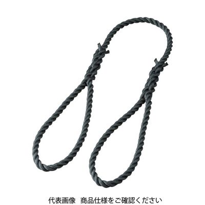 トラスコ中山 TRUSCO 台付ポリプロピレンロープ 線径12mmX長さ3m TPP-123 1本 363-1702（直送品）