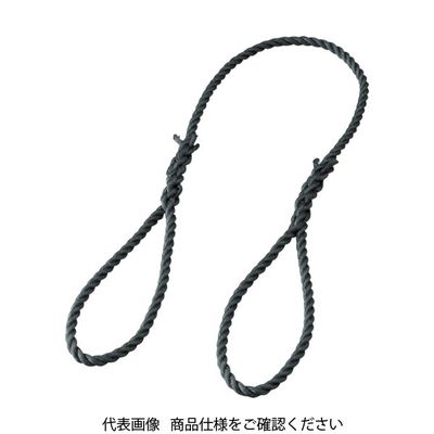 トラスコ中山 TRUSCO 台付ポリプロピレンロープ 線径9mmX長さ3m TPP-93 1本 363-1753（直送品）