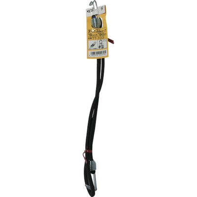 ユタカメイク ゴム タイトゴムロープ金具付 6φ×90cm TT-103 1本 367-7508（直送品）