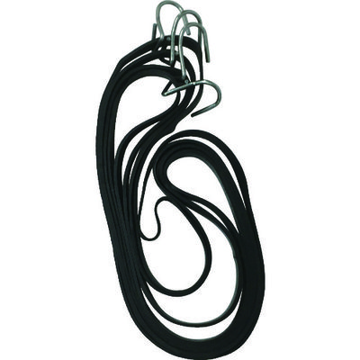 ユタカメイク ゴム チューブバンドフック付 約10mm×30cm 4本 TT-55 1袋(4本) 367-7869（直送品）