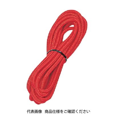 トラスコ中山 TRUSCO 【売切廃番】 イージーロープ 幅7mmX長さ15m 赤 ER-715-R 1本 215-3742（直送品）