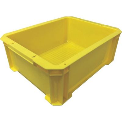 DICプラスチック DIC DA型コンテナDAー9 外寸:W366×D280×H136 黄 DA-9 Y 1個 500-4934（直送品）